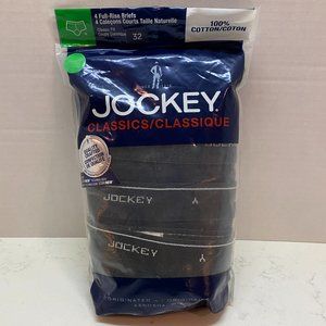 Jockey Classics 4 Full Rise Briefs